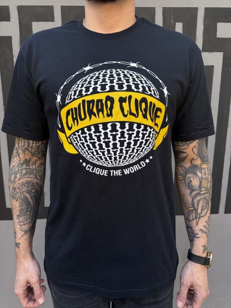 Triko - Churaq Clique - černá