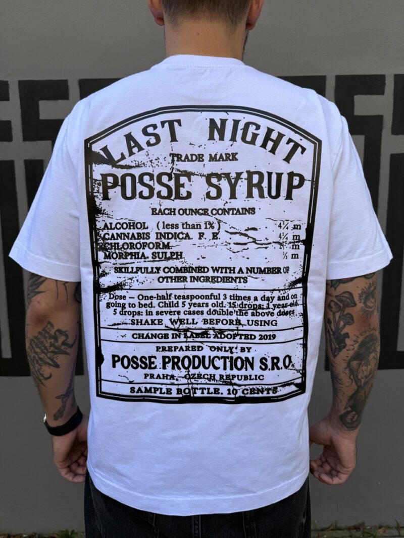 Triko - Posse syrup - bílá